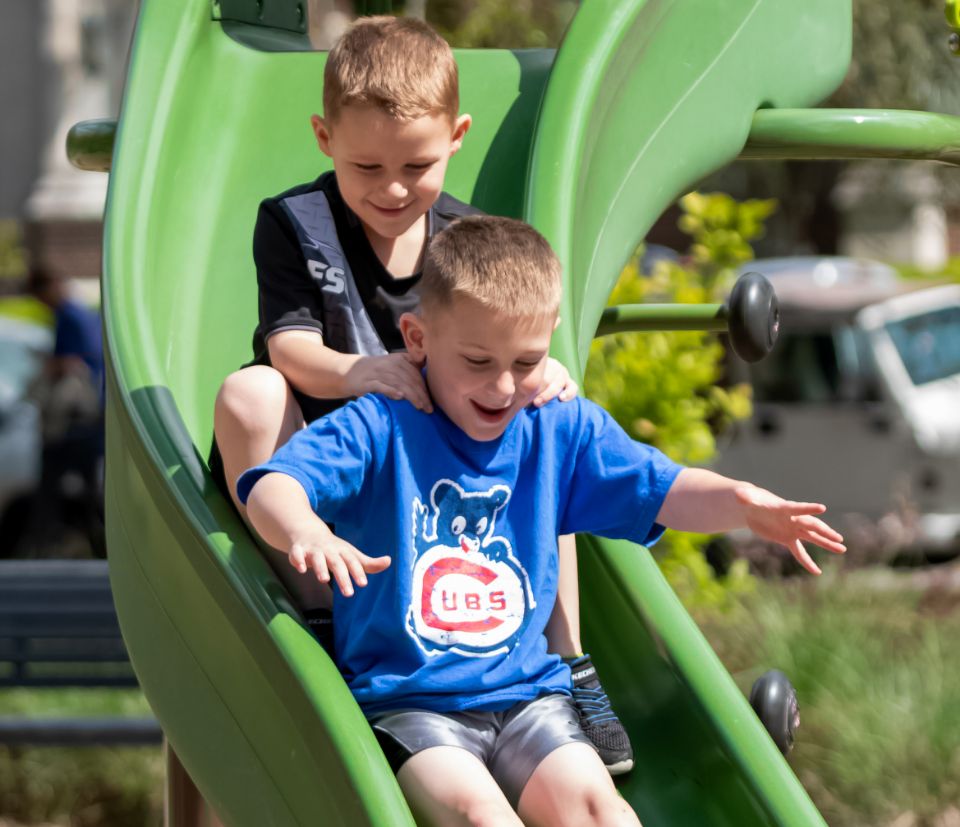 children at playground