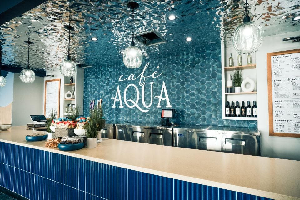 Cafe Aqua at Audubon Aquarium