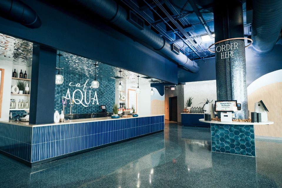 Cafe Aqua at Audubon Aquarium